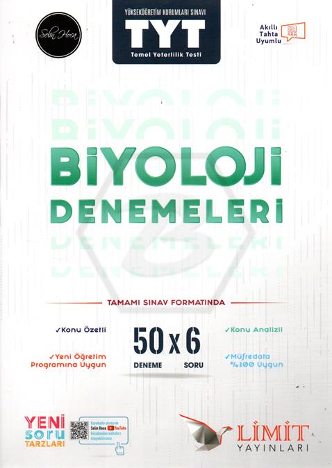 TYT Biyoloji Denemeleri 50x6