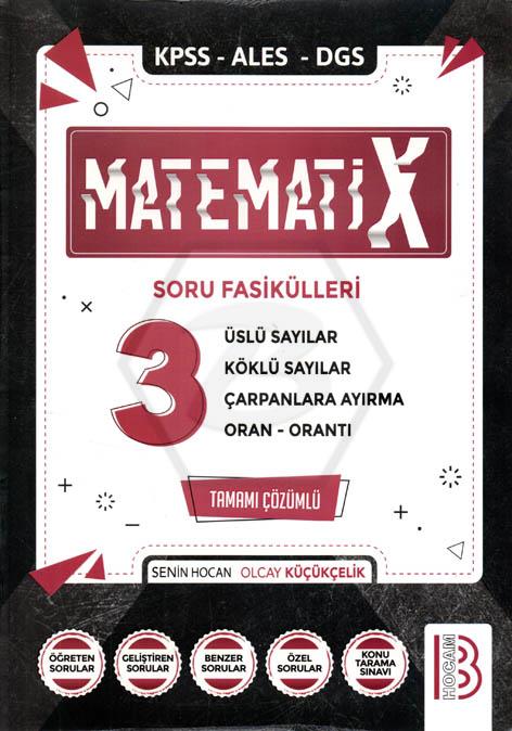 2022 KPSS ALES DGS MatematiX Tamamı Çözümlü Soru Fasikülleri 3