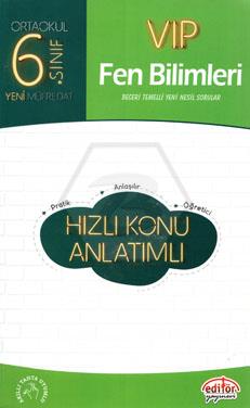 6.Sınıf Vıp Fen Bilimleri Hızlı Konu Anlatımlı