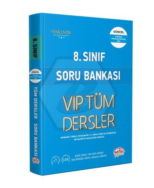 8.Sınıf VIP Tüm Dersler Soru Bankası Mavi Kitap