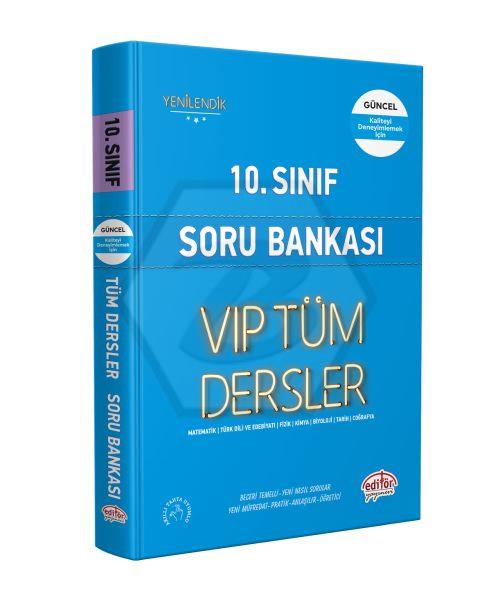 10.Sınıf VIP Tüm Dersler Soru Bankası Mavi Kitap