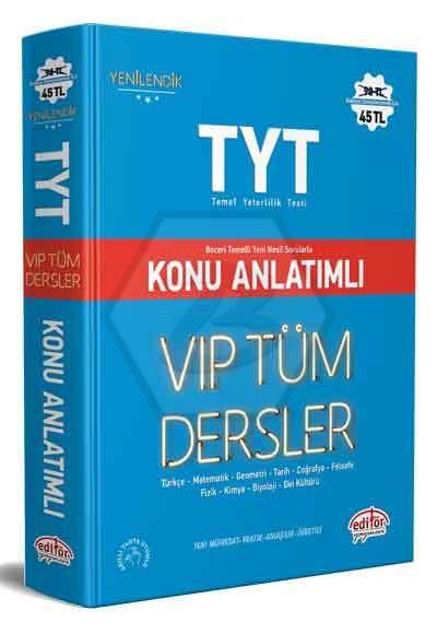 TYT Tüm Dersler Vip Konu Anlatımlı