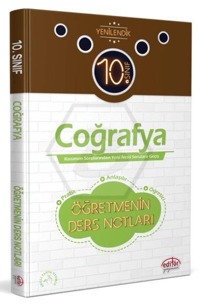 10.Sınıf Coğrafya Öğretmenin Ders Notları