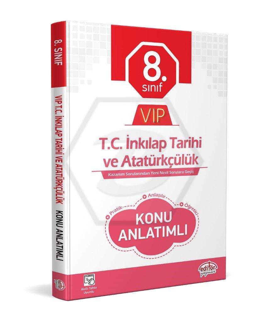 8.Sınıf VIP T.C. İnkılap Tarihi ve Atatürkçülük Konu Anlatımı