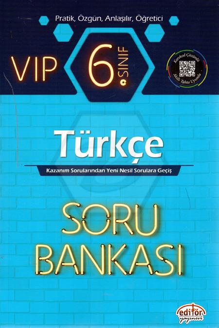 6.Sınıf Vip Türkçe Soru Bankası