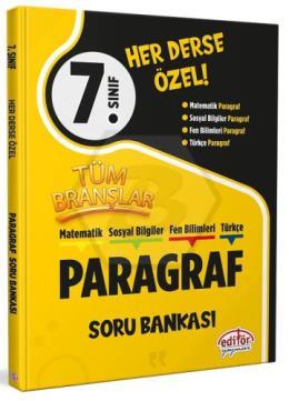 7.Sınıf Tüm Branşlar Paragraf Soru Bankası