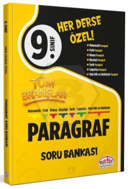 9.Sınıf Tüm Branşlar Paragraf Soru Bankası