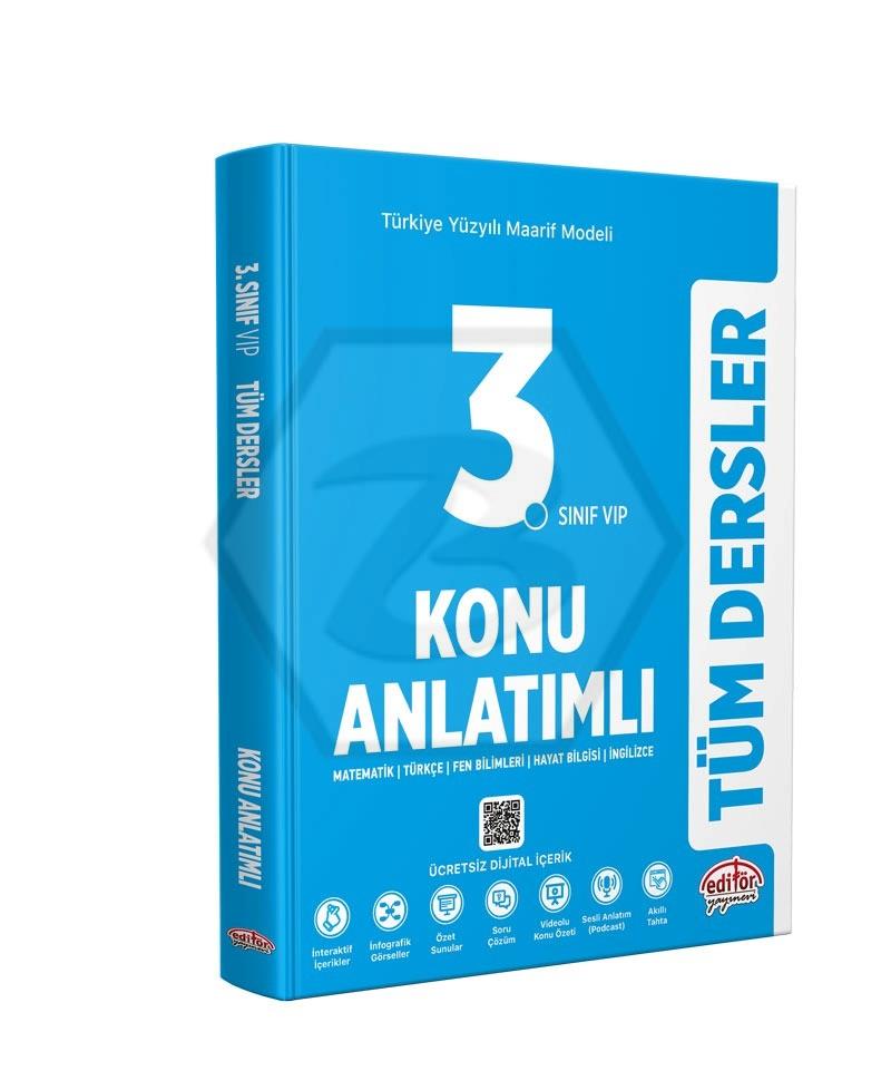 3.Sınıf Tüm Dersler Konu Anlatımlı 