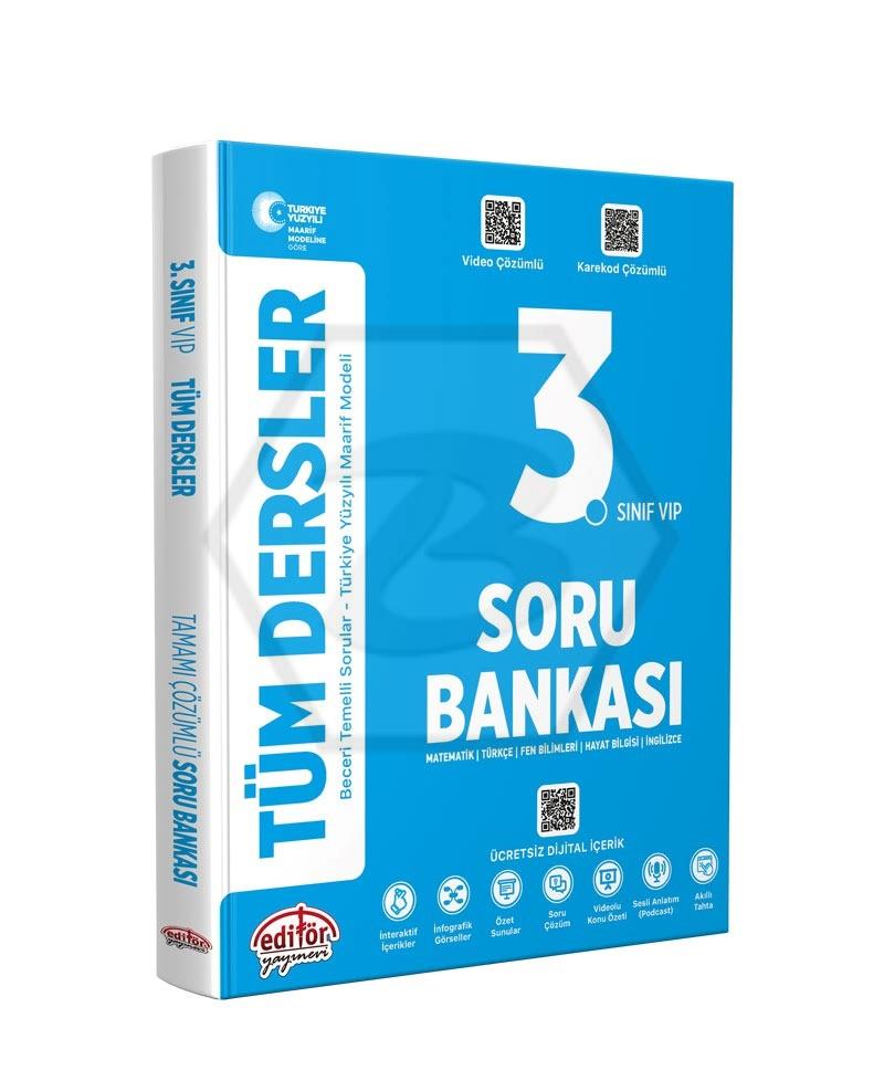 3.Sınıf Tüm Dersler Soru Bankası