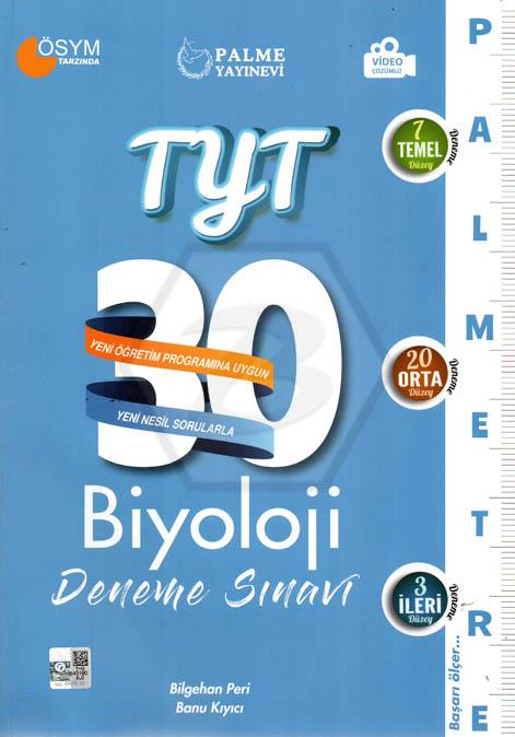 TYT Biyoloji Palmetre 30 Lu Deneme Sınavı