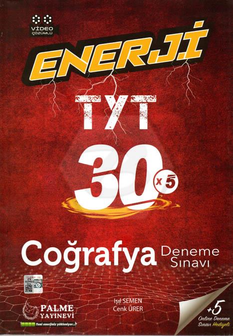 TYT Enerji Coğrafya 30x5 Deneme Sınavı