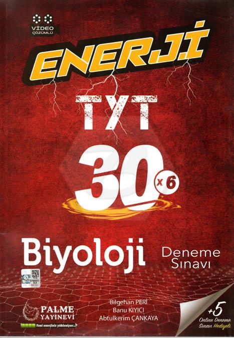 TYT Enerji Biyoloji 30x6 Deneme Sınavı