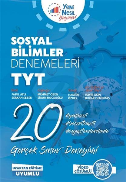 TYT Sosyal Bilimler 20 Deneme Sınavı