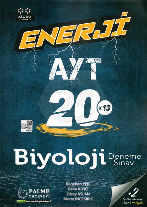 AYT Enerji Biyoloji 20 Deneme