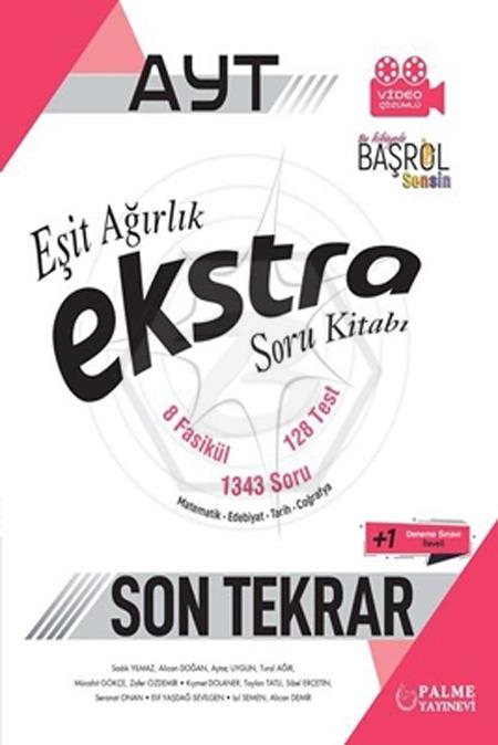 2022 AYT Eşit Ağırlık Ekstra Son Tekrar Soru Kitabı