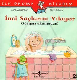 İnci Saçlarını Yıkıyor