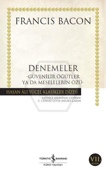 Denemeler-Güvenilir Öğütler Ya Da ... (K.Kapak)