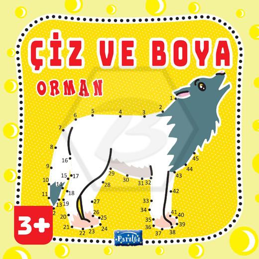 Çiz Ve Boya - Orman