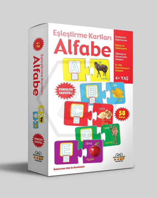 Alfabe - Eşleştirme Kartları
