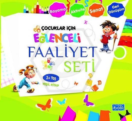 Eğlenceli Faaliyet Seti - Yeşil Kitap