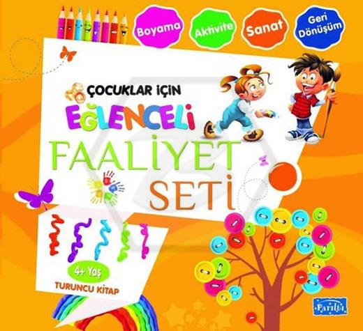 Eğlenceli Faaliyet Seti - Turuncu Kitap