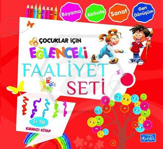 Eğlenceli Faaliyet Seti - Kırmızı Kitap