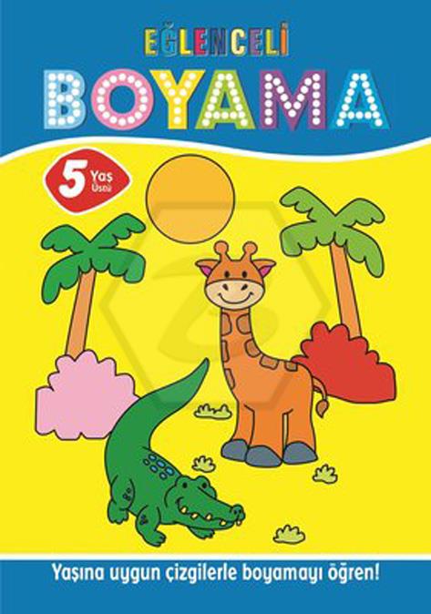 Eğlenceli Boyama - 5+ Yaş - Pastel Boya Hediyeli