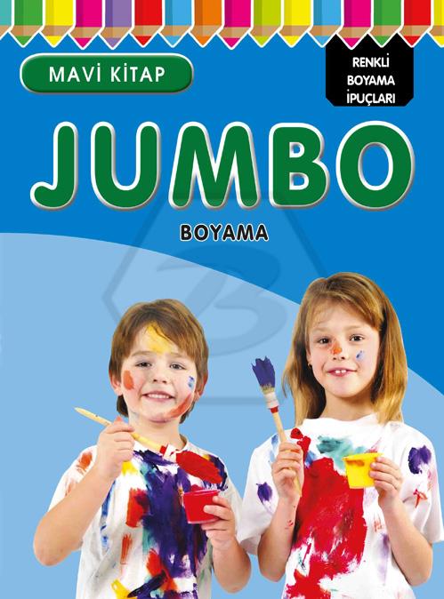 Jumbo Boyama  Mavi Kitap