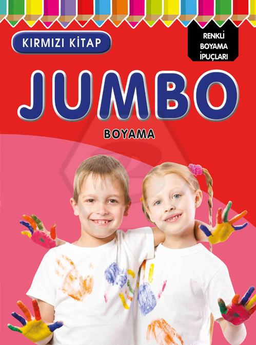 Jumbo Boyama Kırmızı Kitap