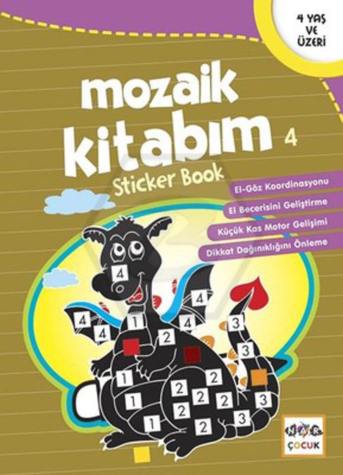 Mozaik Kitabım 4 - 4 Yaş ve Üzeri