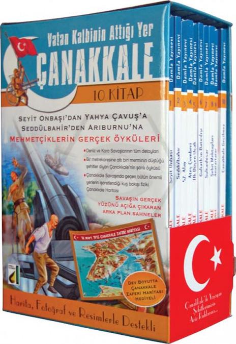 Vatan Kalbinin Attığı Yer Çanakkale - 10 Kitap