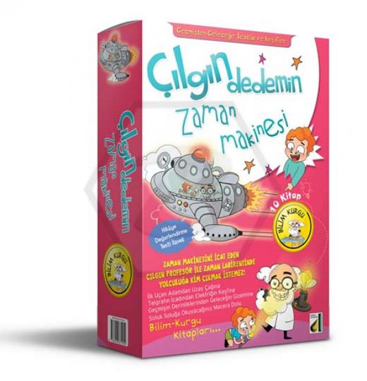 Çılgın Dedemin Zaman Makinesi-1 -Geçmişten Geleceğe İcatlar Ve Keşifler - 10 Kitap