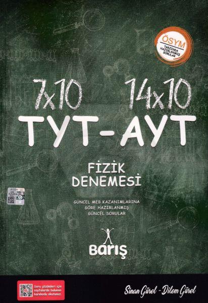 TYT-AYT Fizik Denemesi (TYT-7 x10 -AYT 14 x 10)