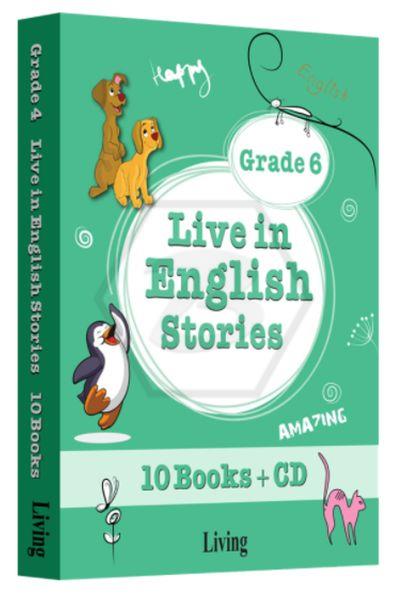 Grade 6 - Live İn English Stories 10 Books+CD