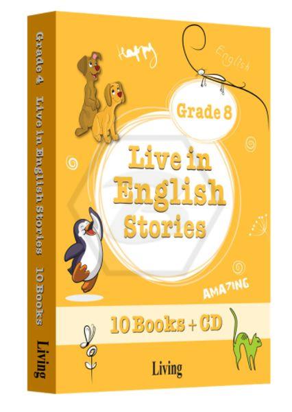 Grade 8 - Live İn English Stories 10 Books+CD