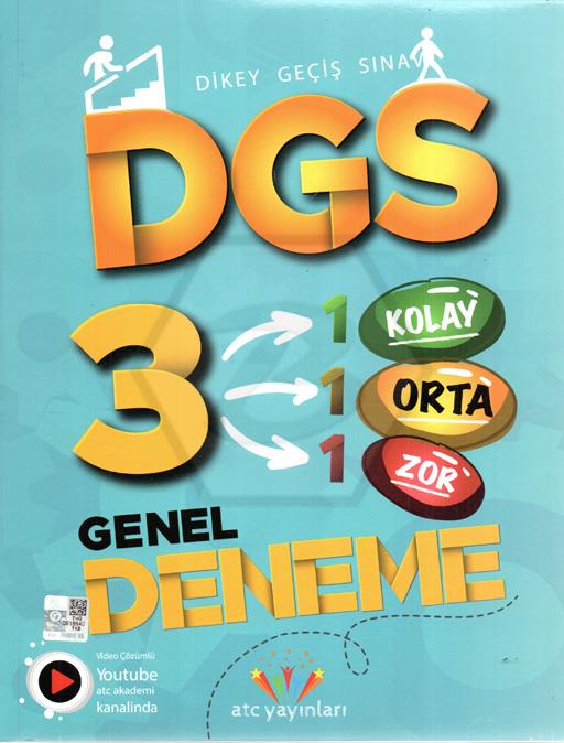 DGS 1 Kolay 1 Orta 1 Zor Video Çözümlü 3 Genel Deneme