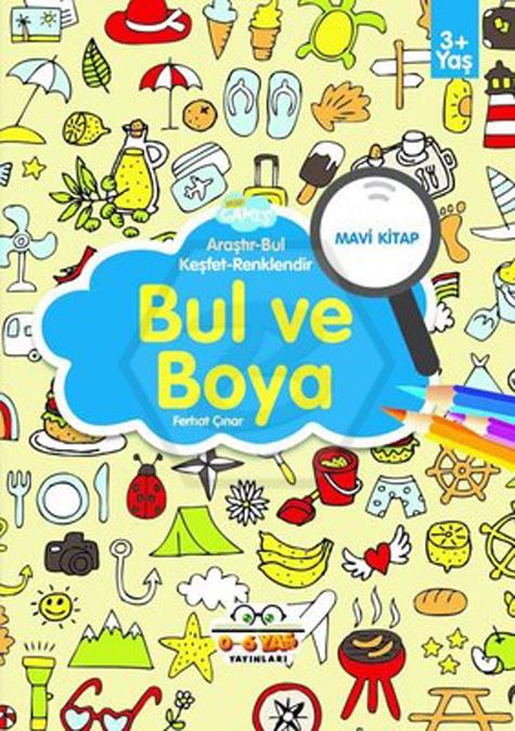 Mavi Kitap - Bul Ve Boya