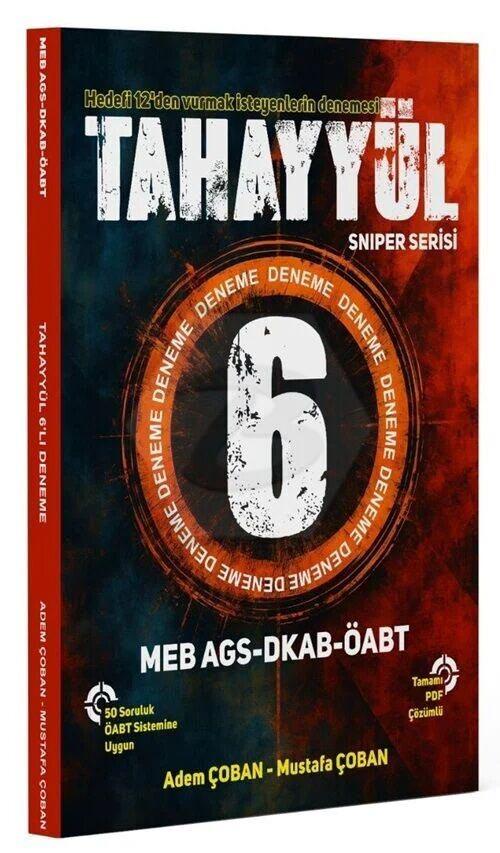 2026 ÖABT MEB-AGS Din Kültürü Öğretmenliği Sniper 6 Deneme