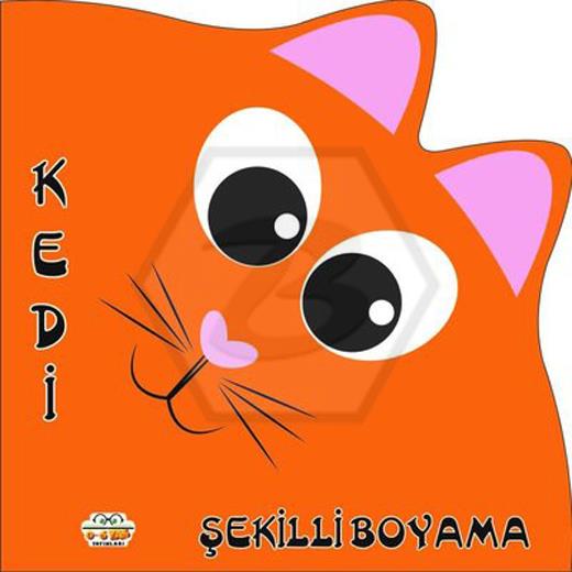 Kedi - Şekilli Boyama