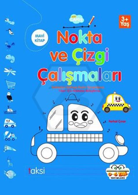 Mavi - Nokta Ve Çizgi Çalışmaları 