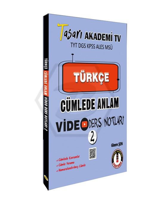 TYT-DGS-KPSS-ALES-MSÜ Türkçe Cümlede Anlam Video Ders Notları-2
