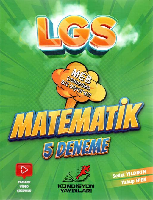 8.Sınıf LGS Matematik 5li Deneme Sınavı