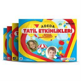  Adeda Tatil Etkinlikleri Kitabı - 1.Sınıf
