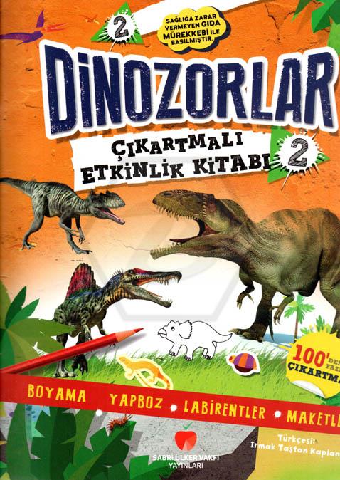 Dinozorlar Çıkartmalı Etkinlik Kitabı 2