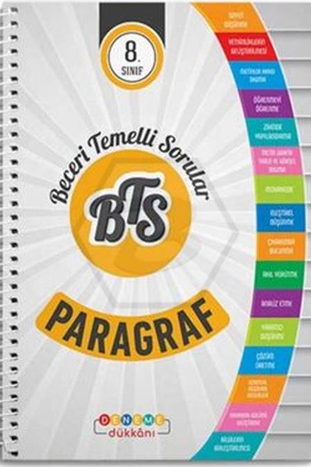 8.Sınıf BTS Beceri Temelli Sorular Paragraf Soru Bankası