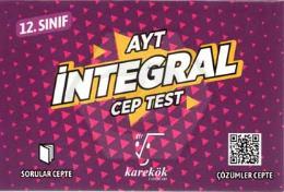 AYT İntegral Cep Test