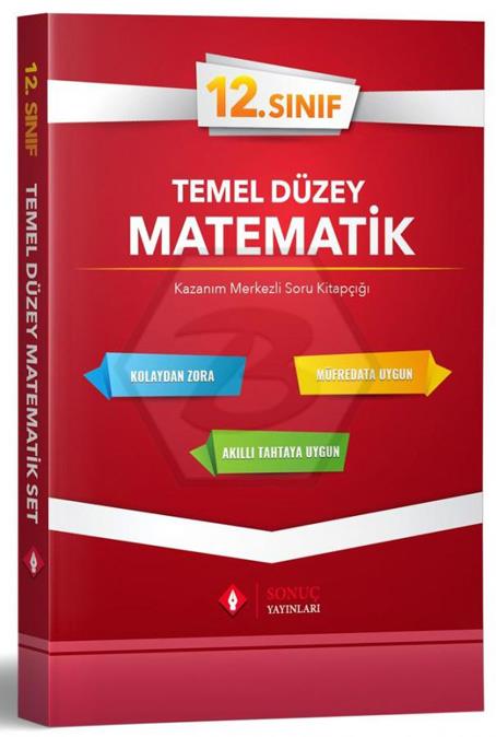 12.Sınıf Temel Düzey Matematik Tek Kitap
