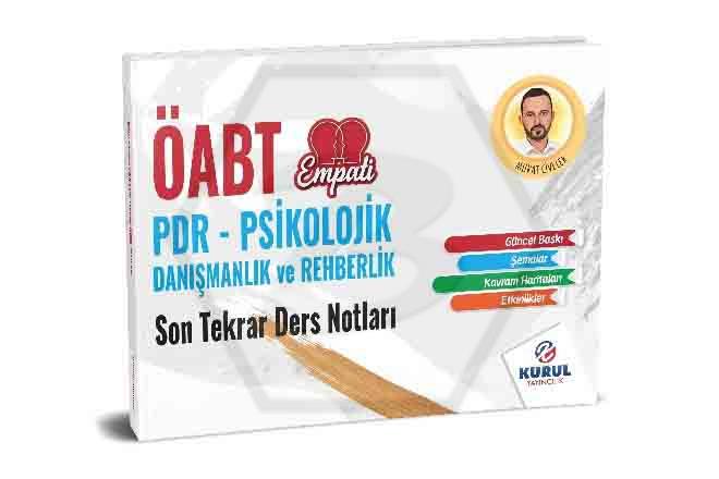 ÖABT Empati PDR Psikolojik Danışmanlık ve Rehberlik Son Tekrar Ders Notları