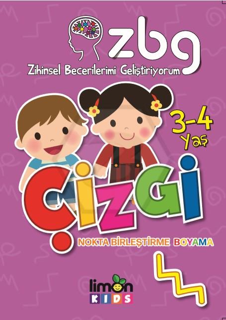 3-4 Yaş Çizgi - Zihinsel Becerilerimi Geliştiriyorum