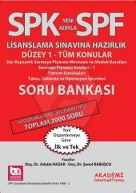 SPK Düzey 1 Soru Bankası